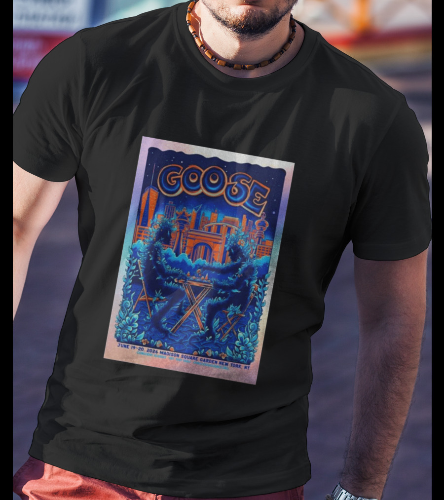 Goose Madison Square Garden New York June 19 20 2026 T-Shirt
