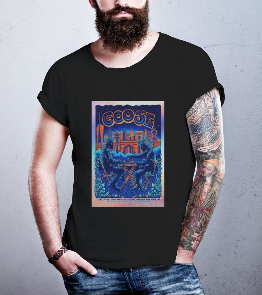 Goose Madison Square Garden New York June 19 20 2026 T-Shirt