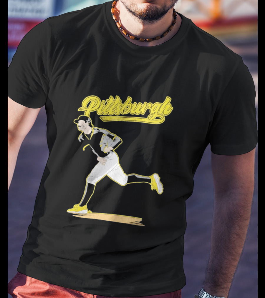 Pittsburgh Pirates Kent Tekulve Pitching Iconic Style Retro Baseball T-Shirt