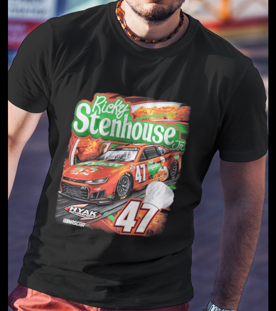 Ricky Stenhouse Jr. 47 Hyak Motorsports NASCAR Chef Boyardee T-Shirt