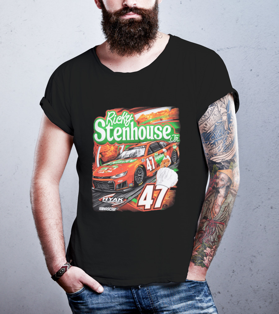 Ricky Stenhouse Jr. 47 Hyak Motorsports NASCAR Chef Boyardee T-Shirt