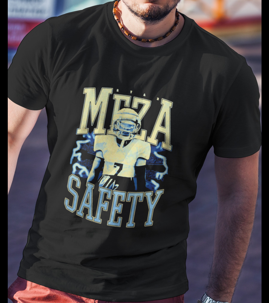 Ryan Meza Safety Football Player Number 7 T-Shirt