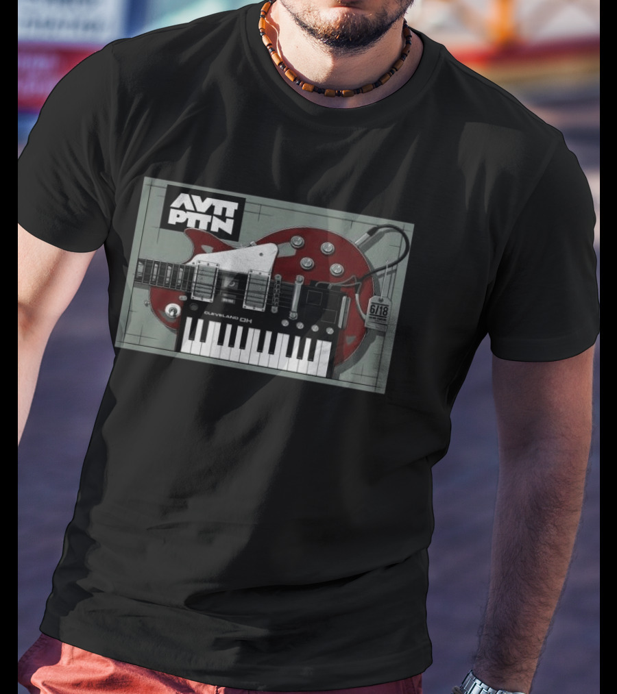 AVTT PTN Guitar And Keyboard Cleveland OH June 18 Tour 2026 T-Shirt