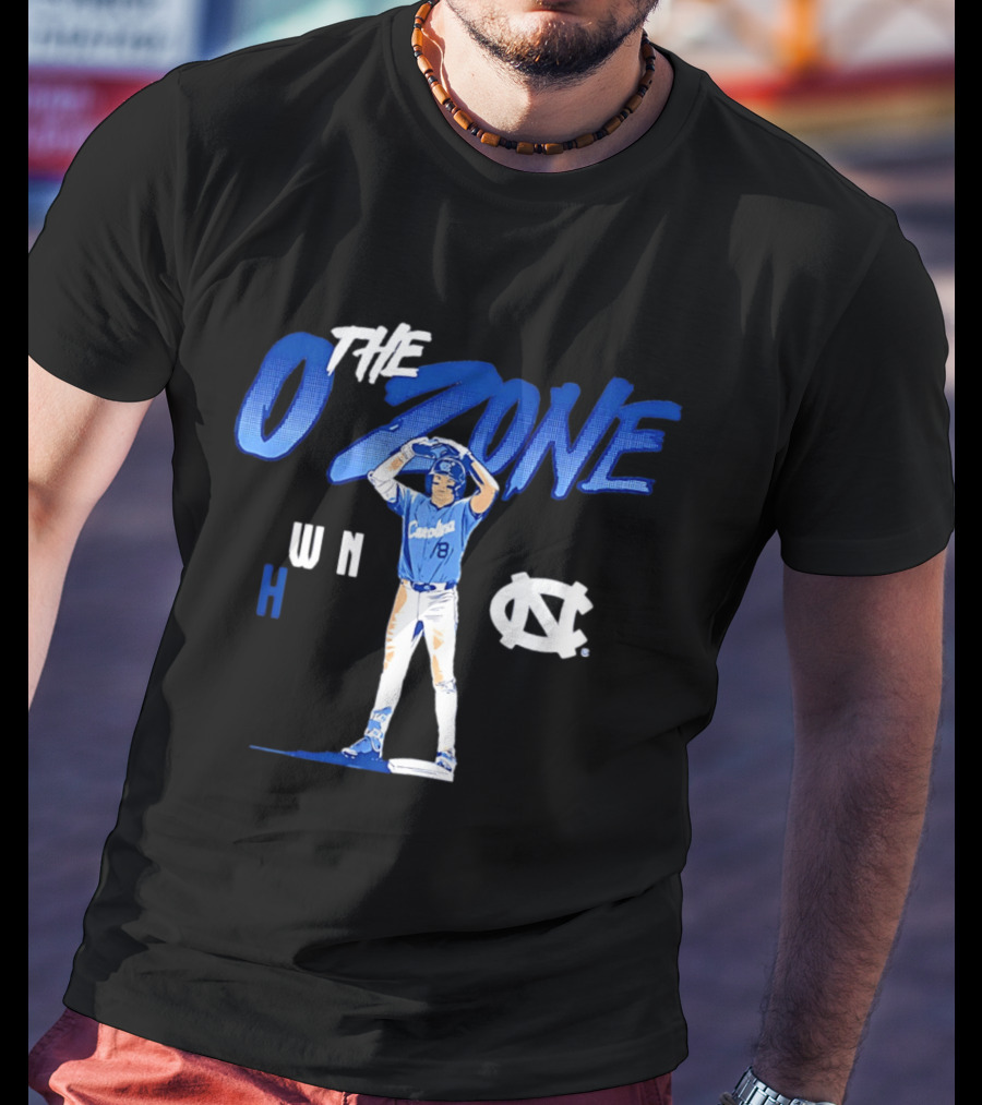 UNC Baseball The O Zone Owen Hull Carolina 8 T-Shirt