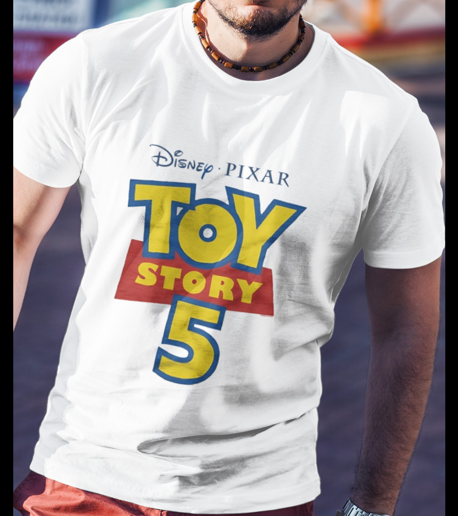 Disney Pixar Toy Story 5 Animated Adventure Movie T-Shirt