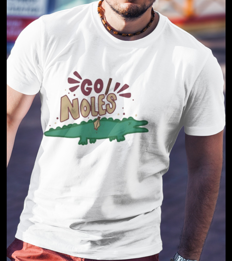 Go Noles Florida State Seminoles Spear Through Gator Rivalry T-Shirt