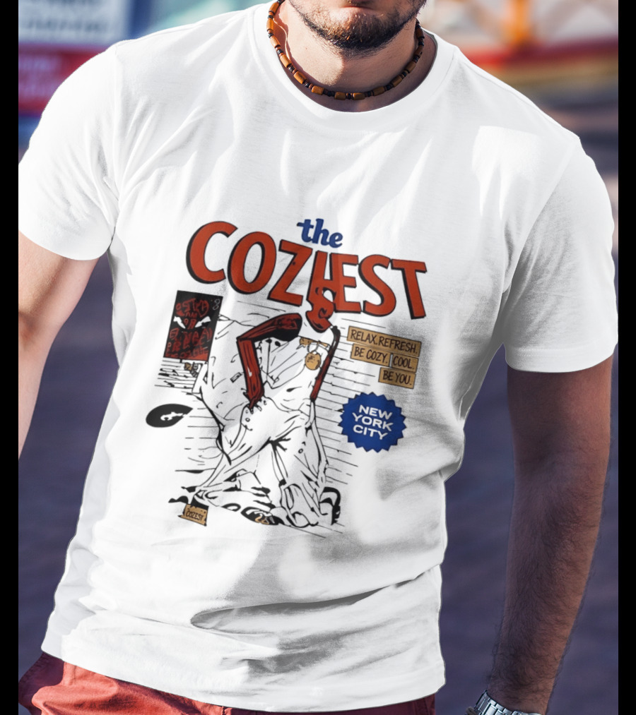 Jalen Brunson The Coziest New York City Relax Refresh Be Cozy Cool Be You T-Shirt