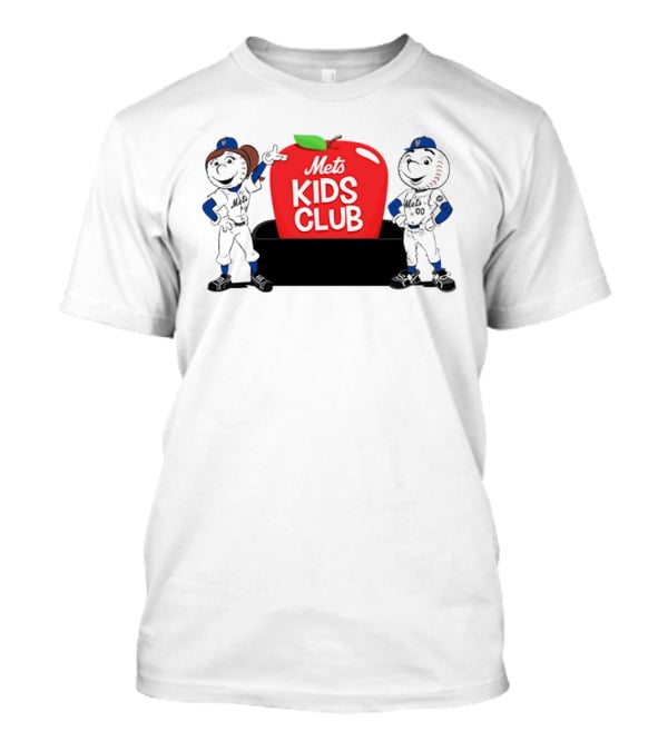 Mr And Mrs Met Kids Club New York Mets T-Shirt