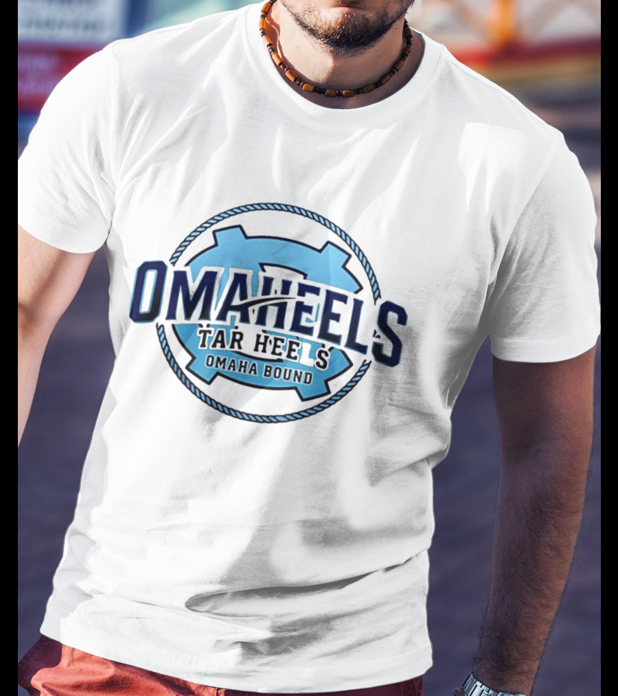 North Carolina Tar Heels OMAHEELS Omaha Bound 2026 T-Shirt