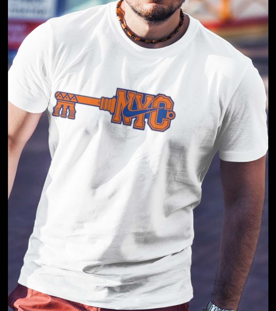 NYC Key New York Knicks Basketball Nike T-Shirt
