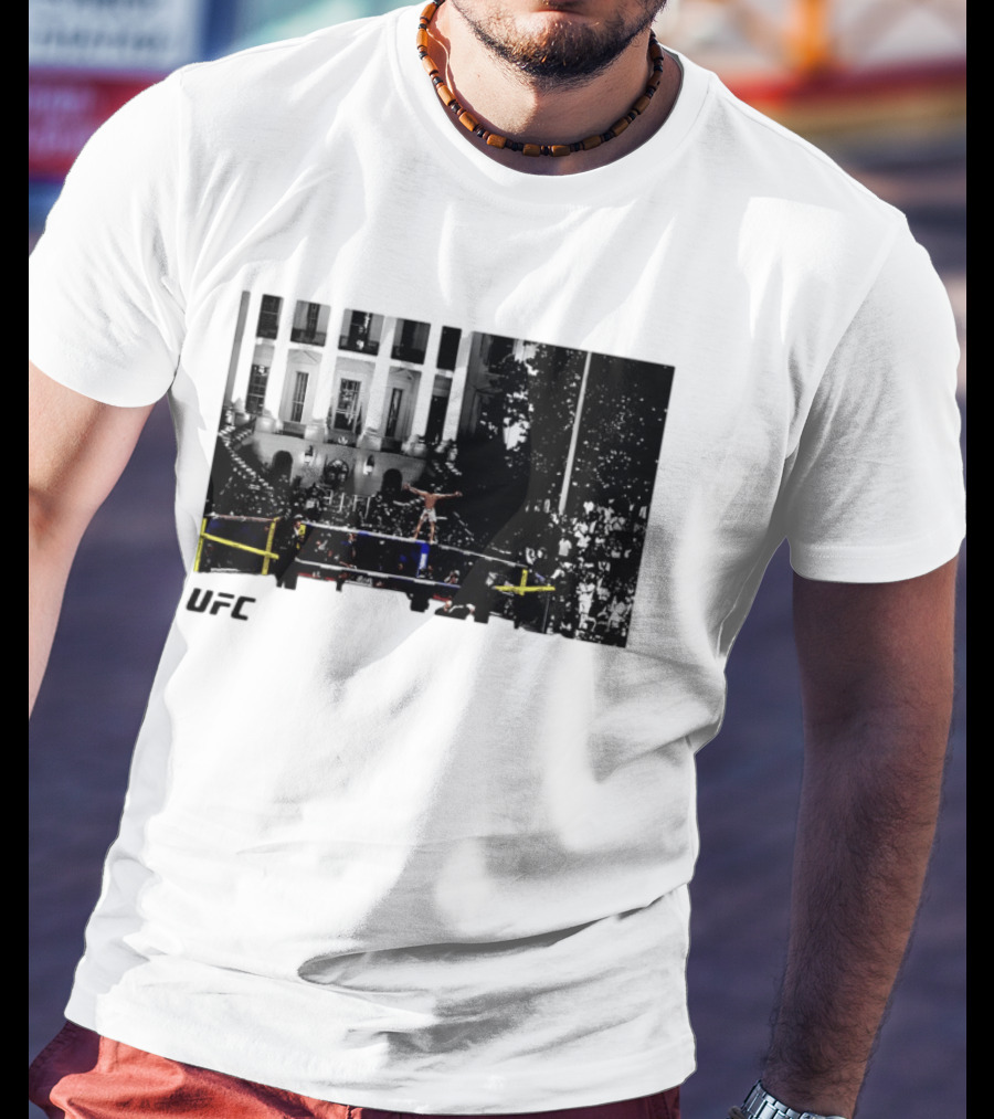 UFC Diego Lopes Freedom 250 Victory Iconic Octagon Celebration T-Shirt