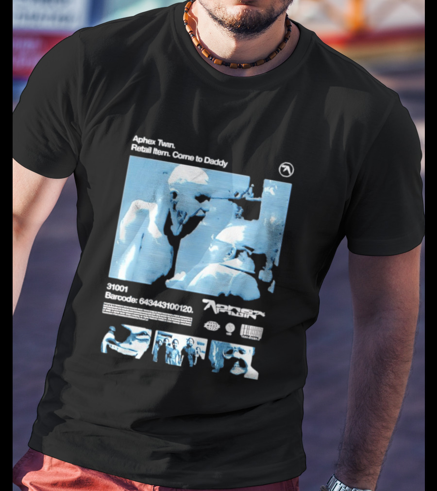 Aphex Twin Richard D James Come To Daddy 31001 Barcode 636461308120 T-Shirt