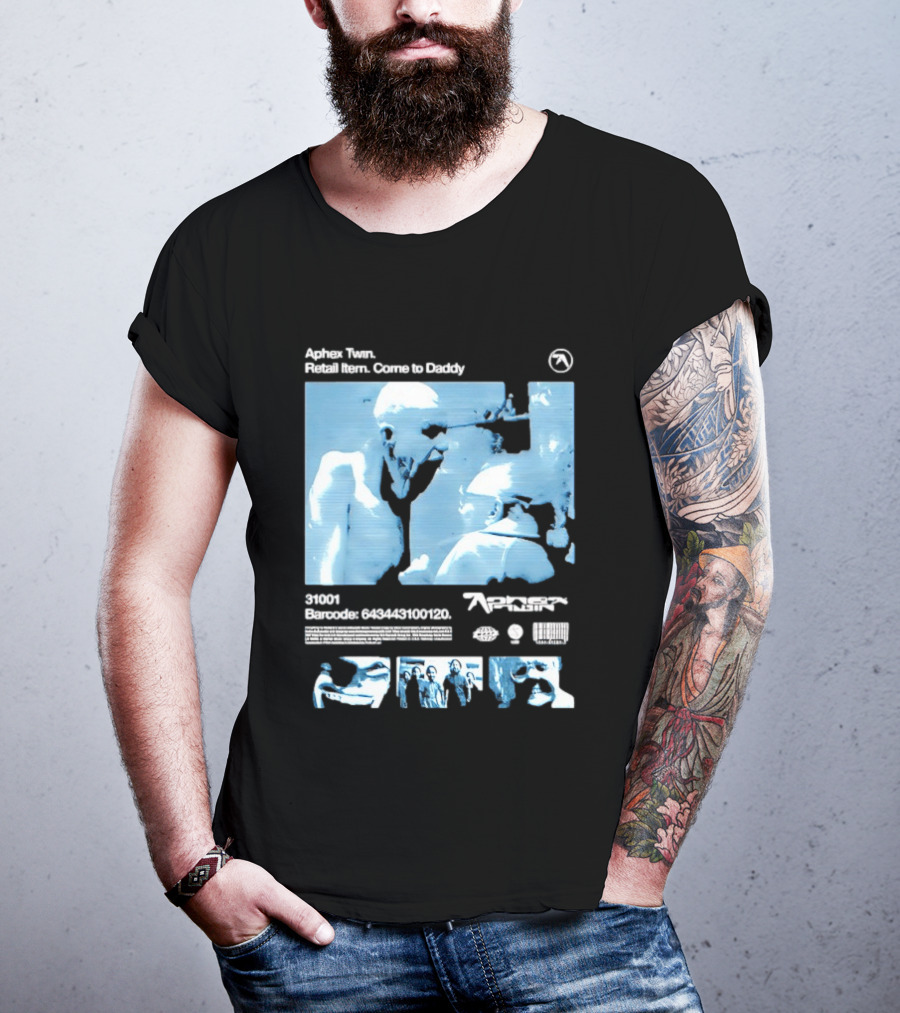 Aphex Twin Richard D James Come To Daddy 31001 Barcode 636461308120 T-Shirt