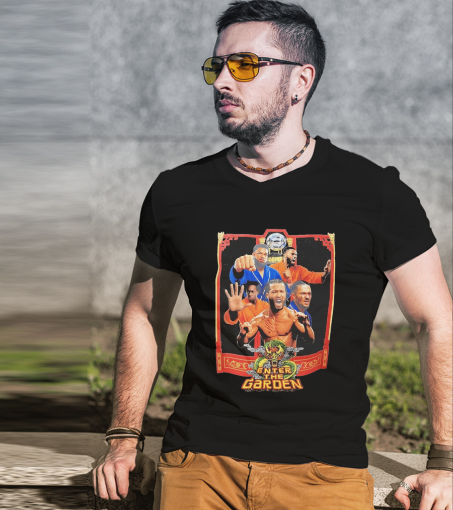 Jalen Brunson Karl Anthony Towns Mikal Bridges Josh Hart Enter The Garden Knicks Basketball T-Shirt