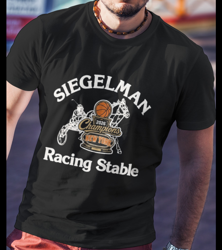 Josh Hart Knicks Siegelman 2026 Champions Racing Stable New York T-Shirt