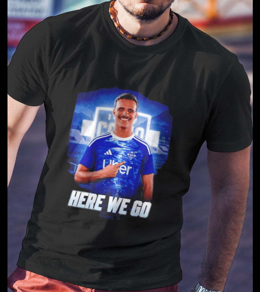 Here We Go Kaiki Bruno Uber Como Soccer T-Shirt