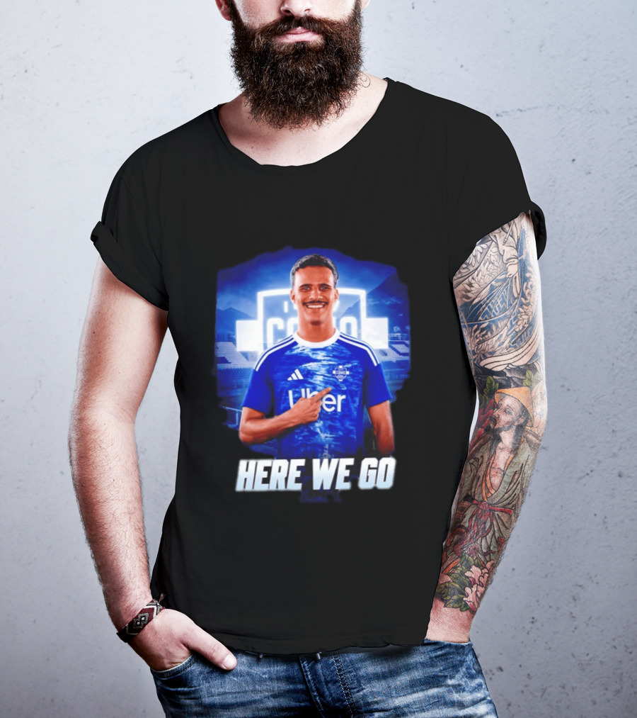 Here We Go Kaiki Bruno Uber Como Soccer T-Shirt