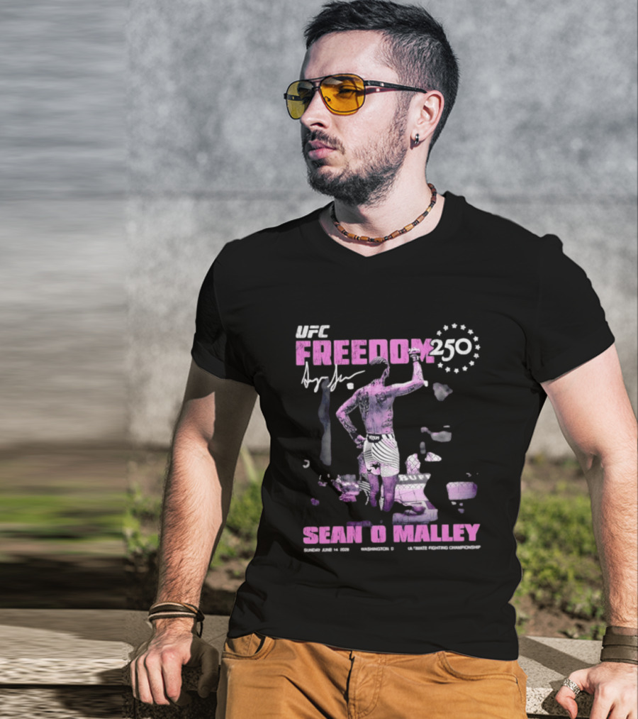 UFC Freedom 250 Sean O'Malley Signature Salute T-Shirt