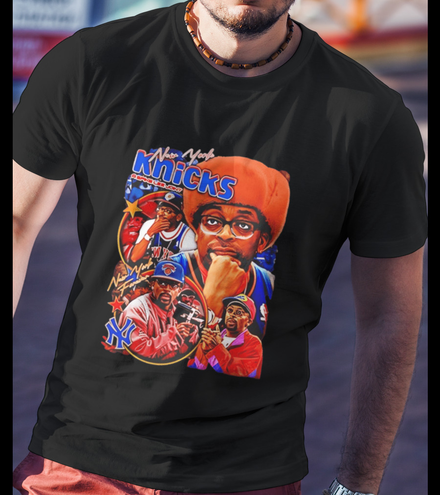 New York Knicks Spike Lee Joint New York Forever Basketball T-Shirt