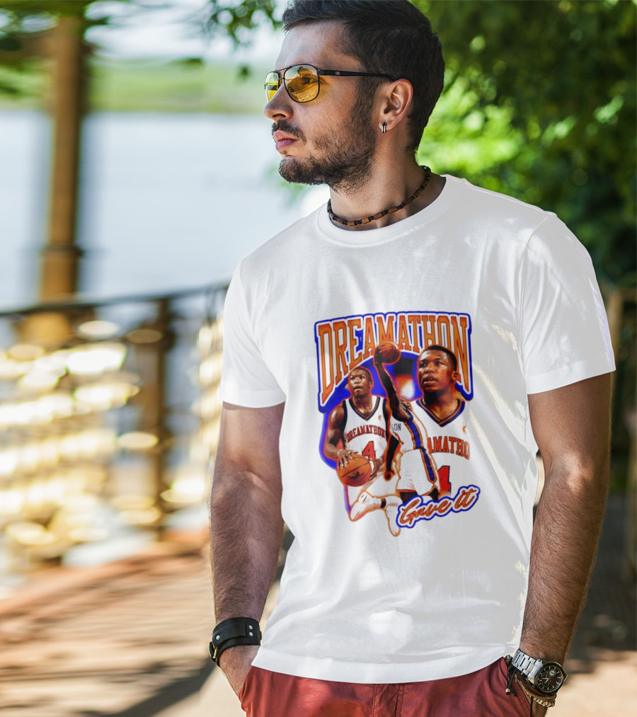 Dreamathon Nate Robinson New York Knicks Gave It T-Shirt