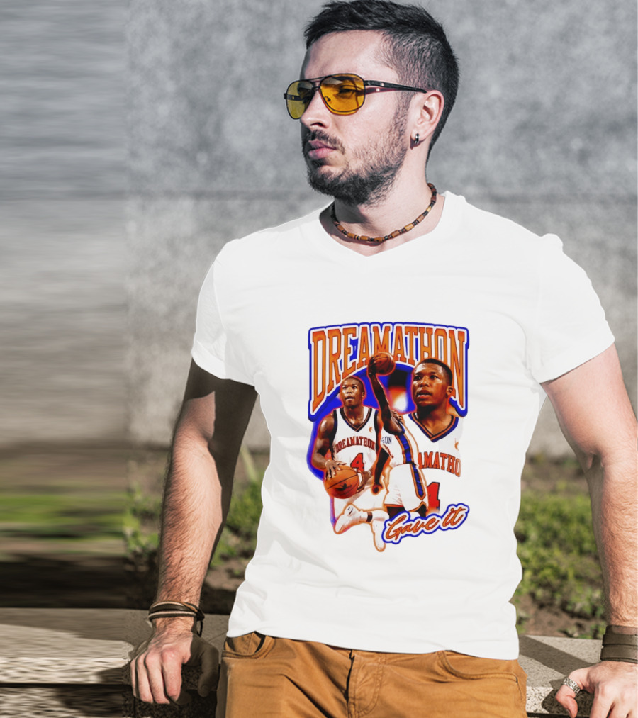 Dreamathon Nate Robinson New York Knicks Gave It T-Shirt