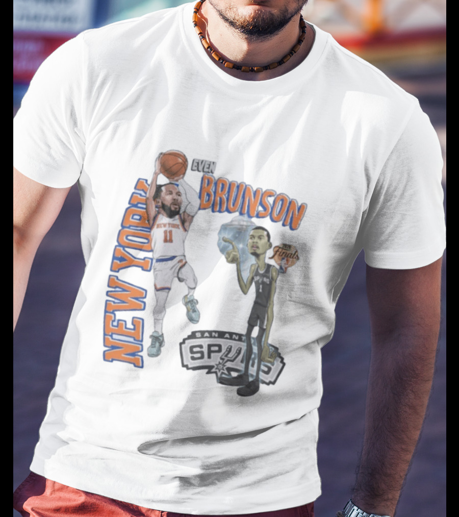 New York Even Brunson NBA Finals San Antonio Spurs T-Shirt