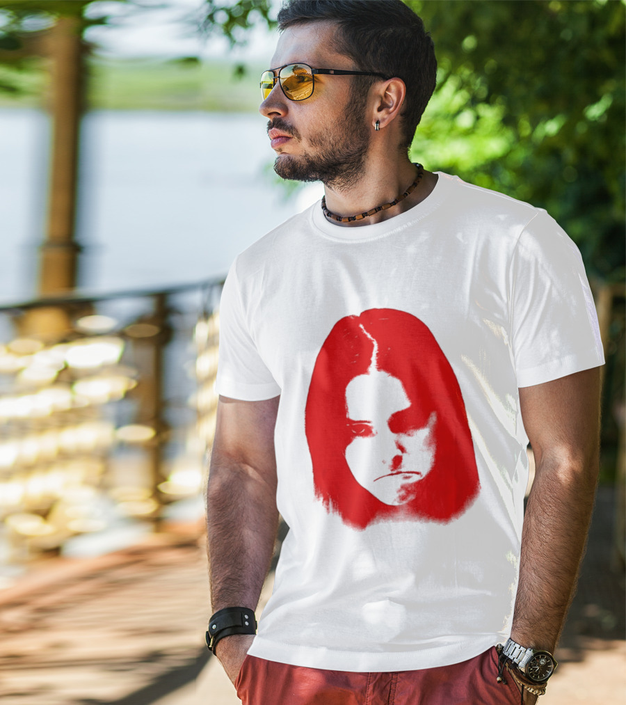 Obsession The Cinegogue Nikki Frown Red Face T-Shirt