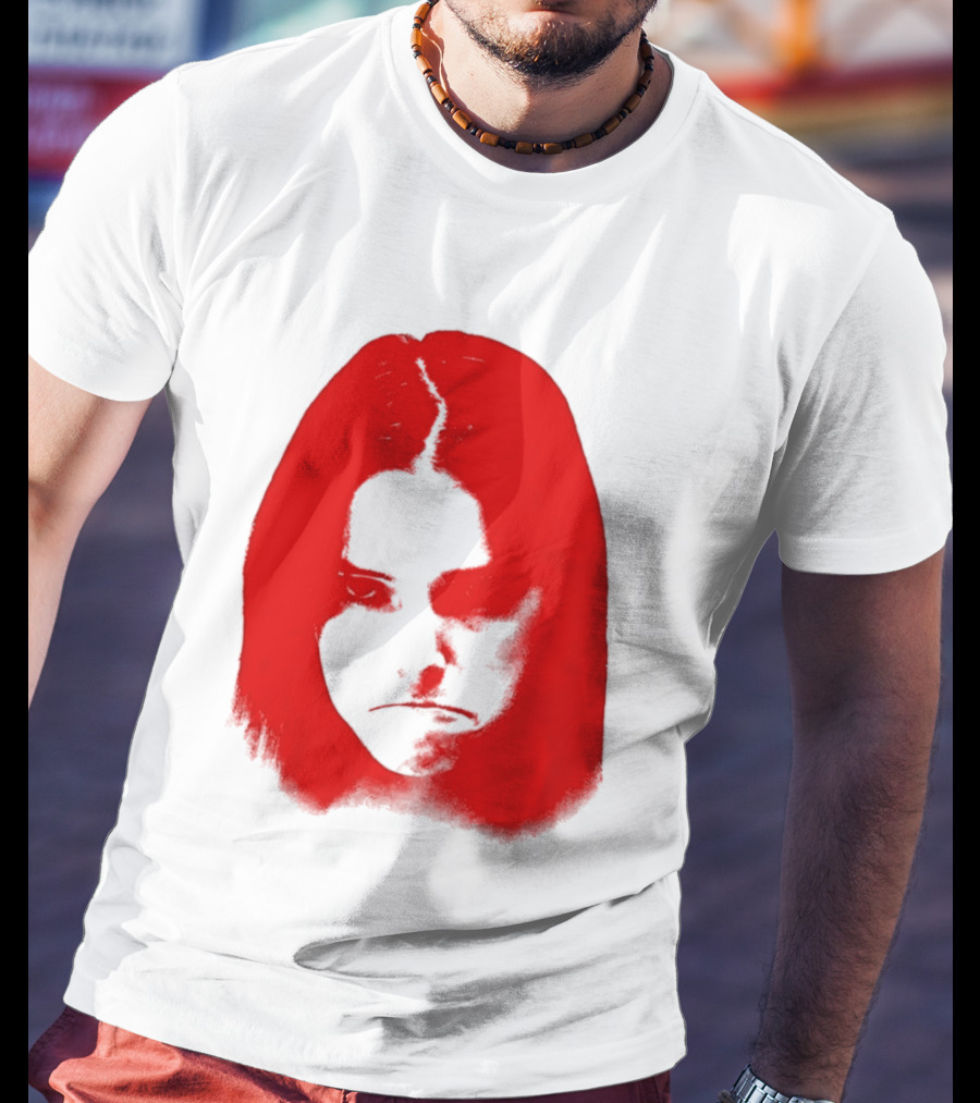Obsession The Cinegogue Nikki Frown Red Face T-Shirt