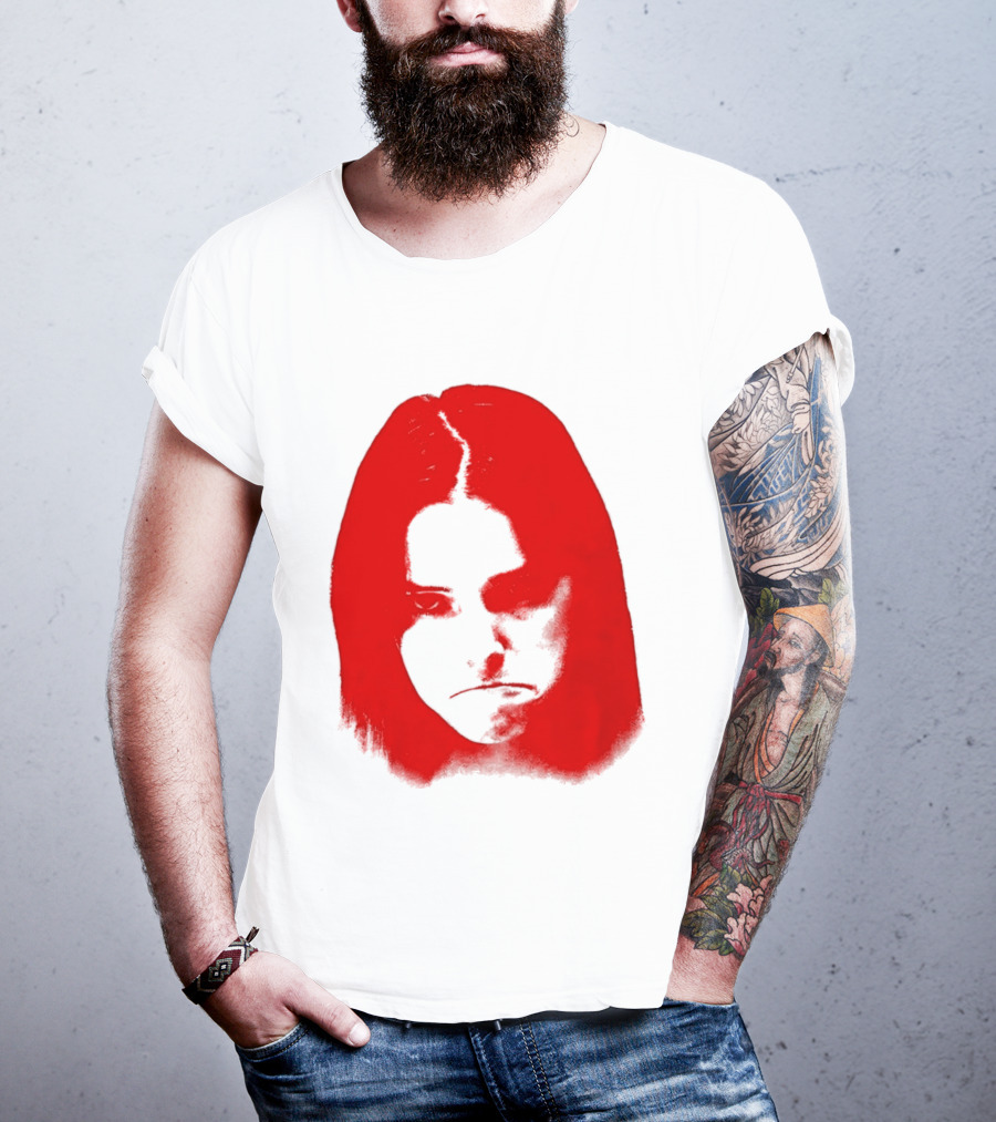 Obsession The Cinegogue Nikki Frown Red Face T-Shirt