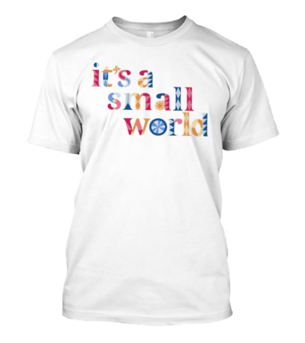 It's A Small World Multicolored T-Shirt
