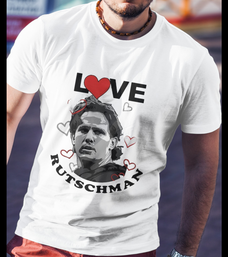 Love Adley Rutschman Baltimore Orioles Baseball Heart T-Shirt