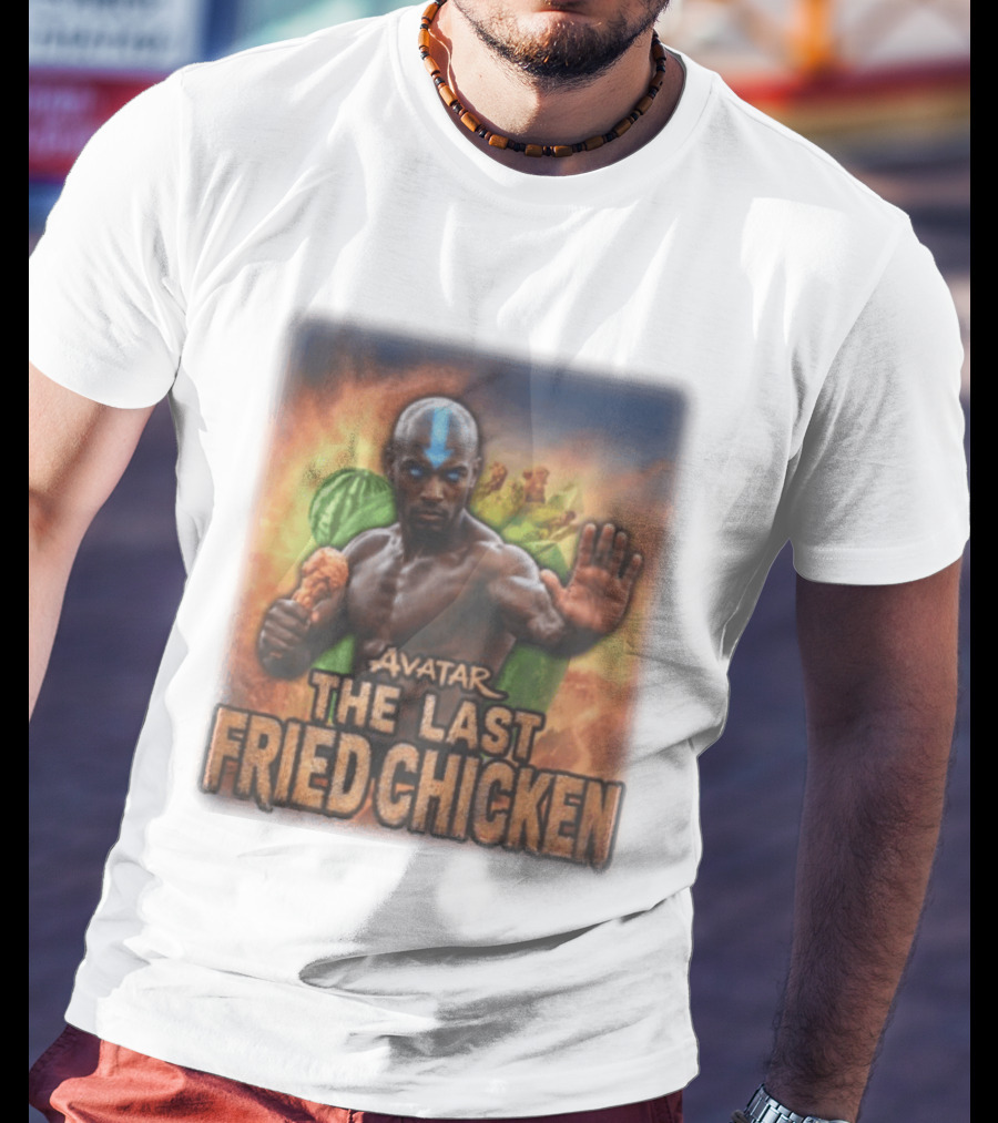 Avatar The Last Fried Chicken Parody Humor Martial Arts Mashup T-Shirt
