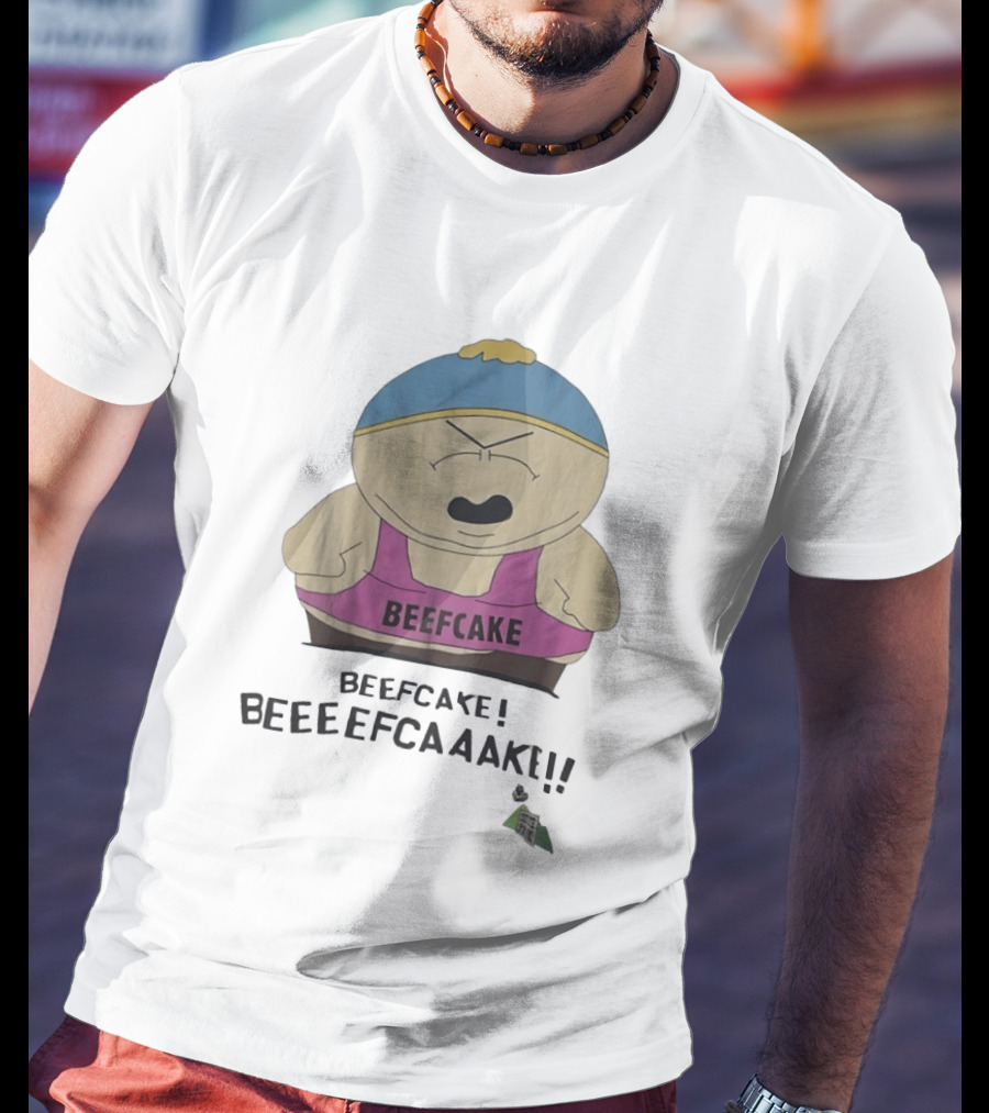 Eric Cartman South Park Beefcake Beeeefcaaake Iconic Merchandise T-Shirt