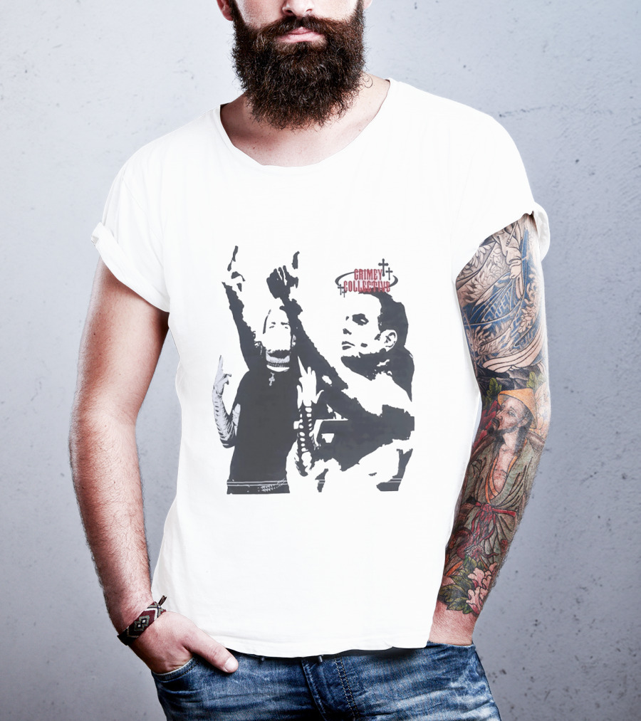 Grimey Collective Jeff Hardy Matt Hardy WWE Wrestling T-Shirt