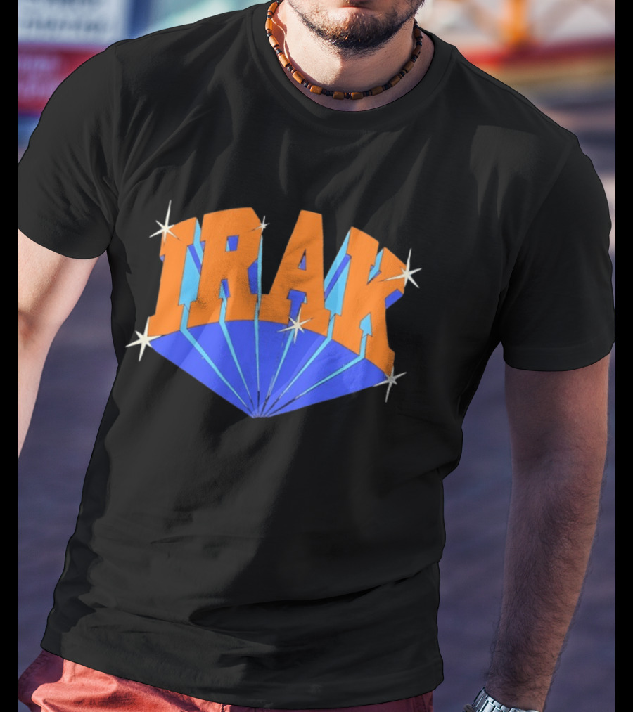 IRAK New York Knicks Basketball Team Collaboration T-Shirt