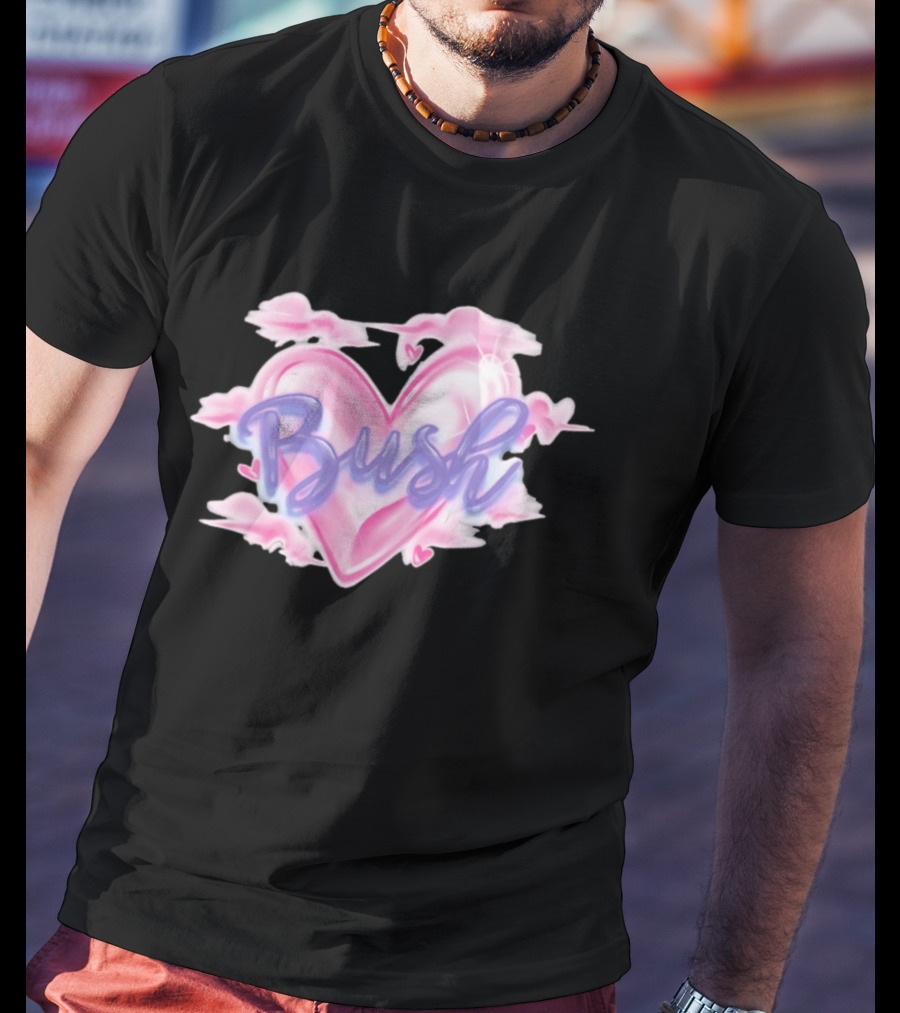 Bush Heart Clouds 90s Rock Gavin Rossdale T-Shirt