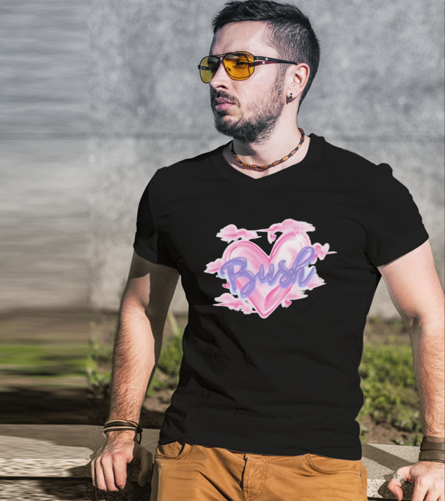 Bush Heart Clouds 90s Rock Gavin Rossdale T-Shirt