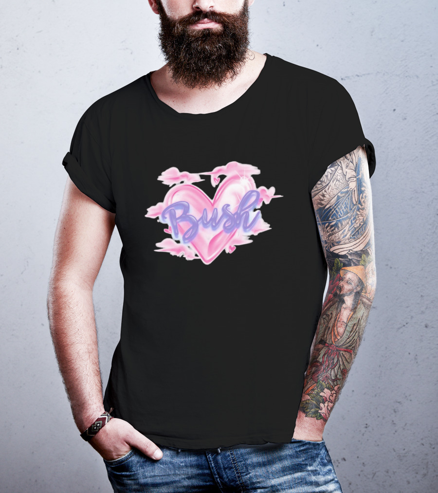 Bush Heart Clouds 90s Rock Gavin Rossdale T-Shirt
