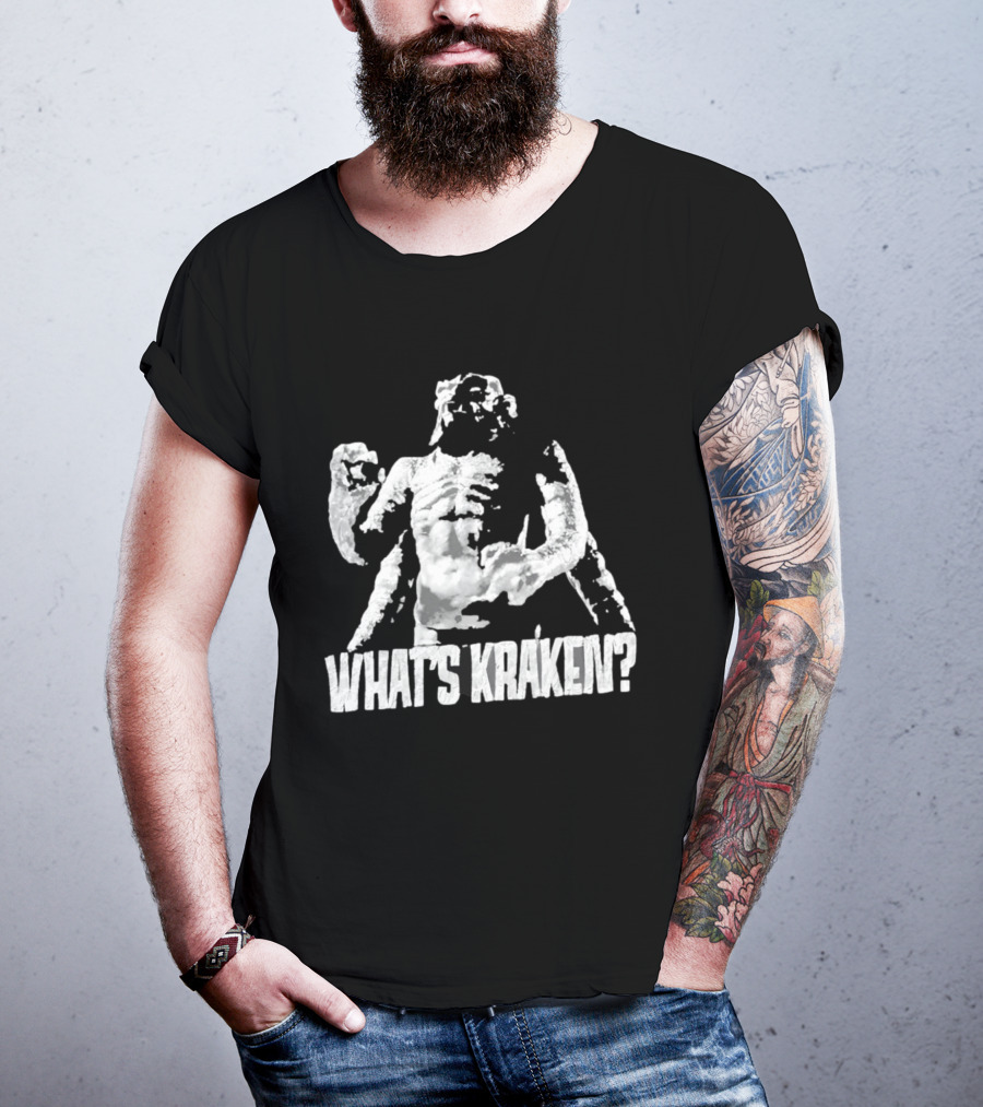 Clash Of The Titans What's Kraken Mythical Beast Epic Battle T-Shirt