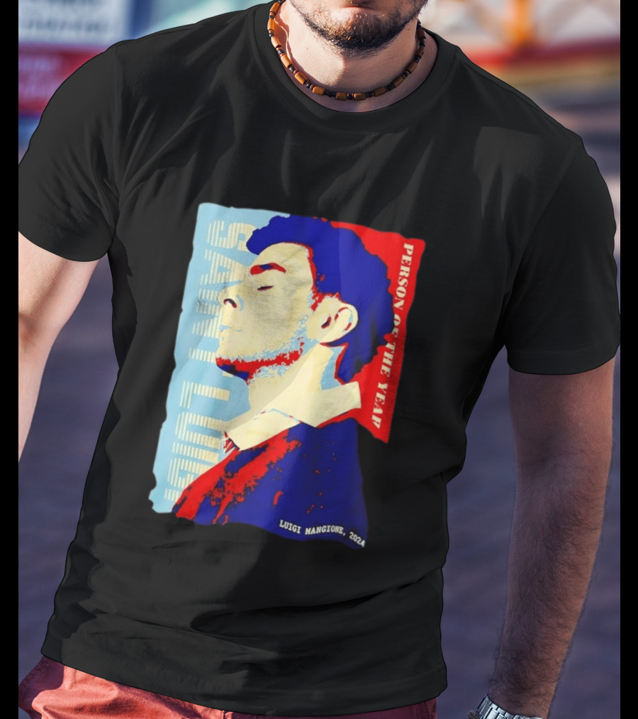 Saint Luigi Mangione 2024 Person Of The Year T-Shirt