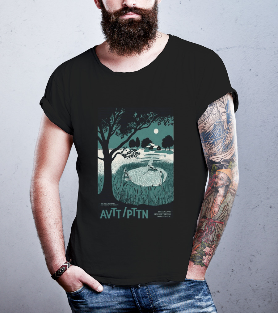 The Avett Brothers And Nikki Patton Waukegan IL Genesee Theatre June 20 2026 T-Shirt