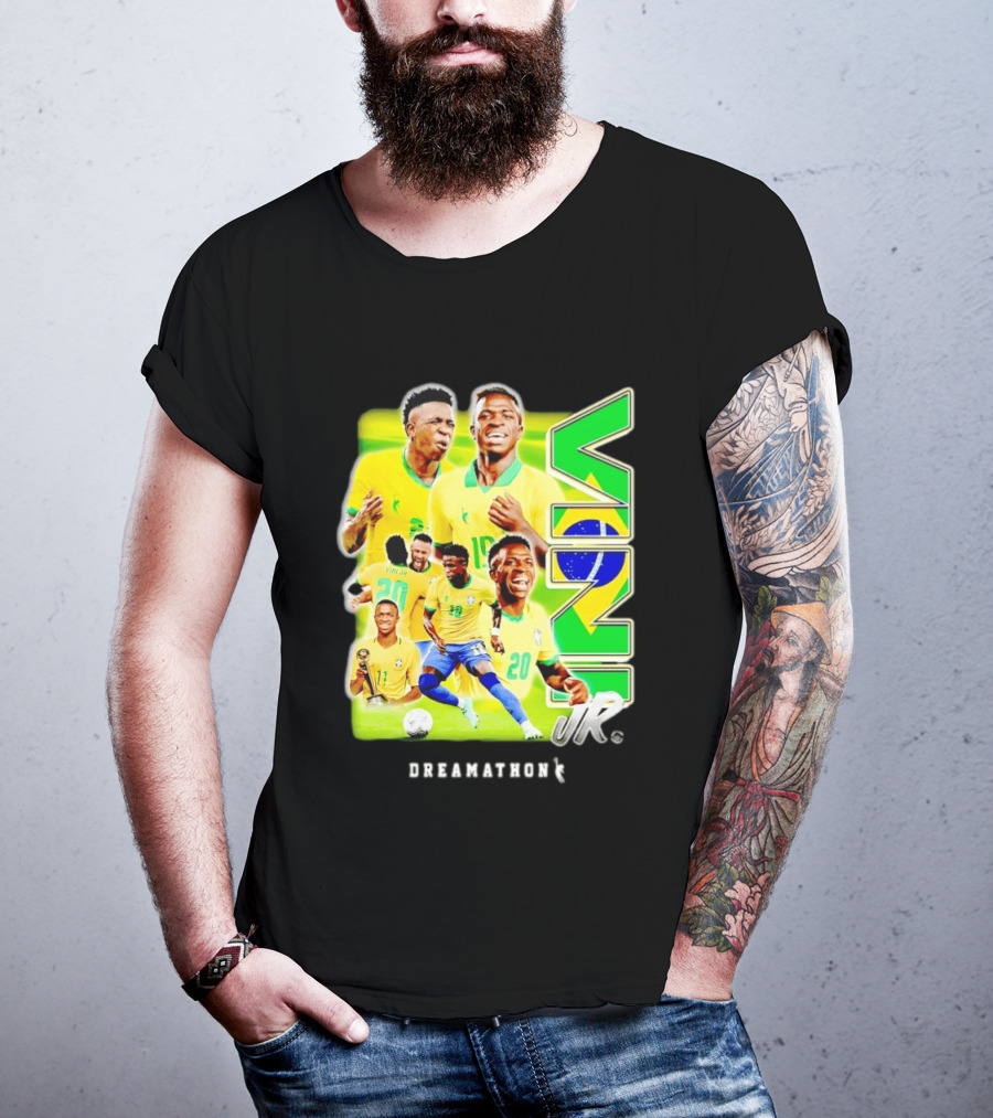 Vini Jr Brazil Dreamathon Soccer Moments T-Shirt