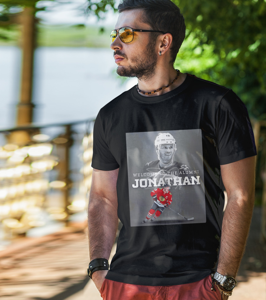 Welcome To The Alumni Jonathan Toews Chicago Hockey Legend T-Shirt