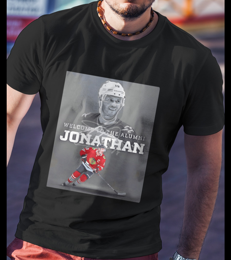 Welcome To The Alumni Jonathan Toews Chicago Hockey Legend T-Shirt