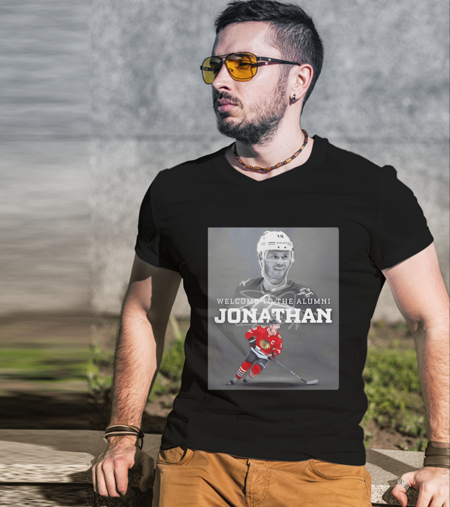 Welcome To The Alumni Jonathan Toews Chicago Hockey Legend T-Shirt