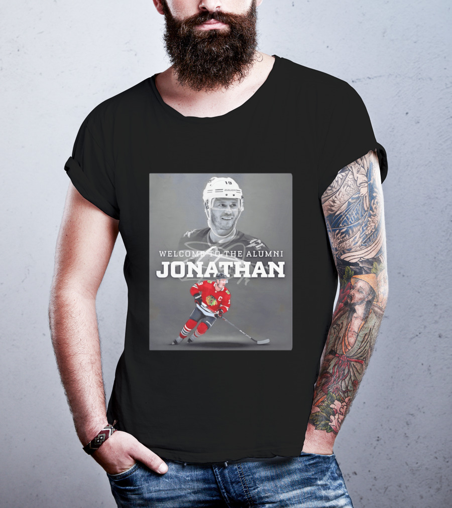 Welcome To The Alumni Jonathan Toews Chicago Hockey Legend T-Shirt