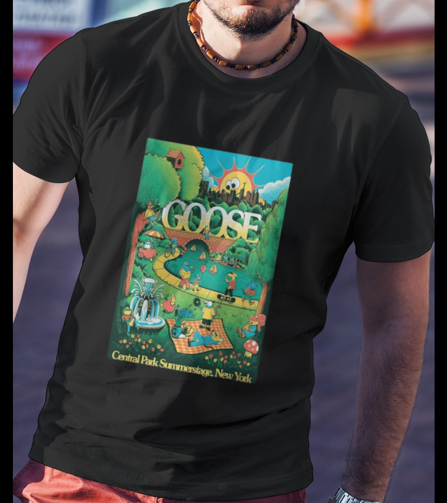GOOSE Central Park Summerstage New York Jun 21 2026 T-Shirt