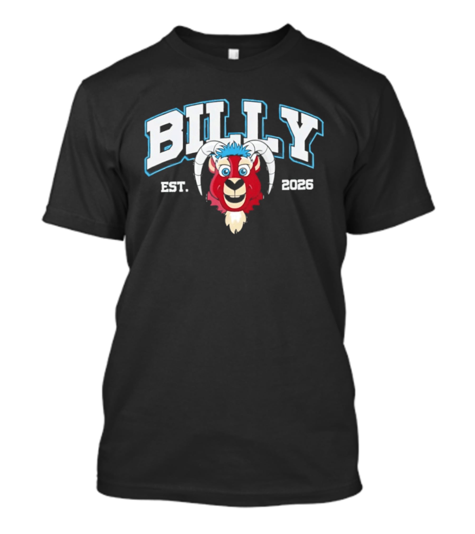 Billy New Mexico Goatheads Hockey Est 2026 T-Shirt