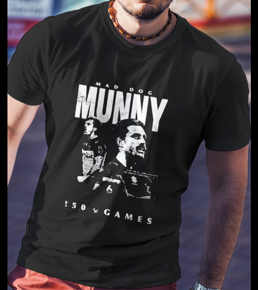 MAD DOG MUNNY 250 Games Melbourne Storm 2026 Cameron Munster T-Shirt
