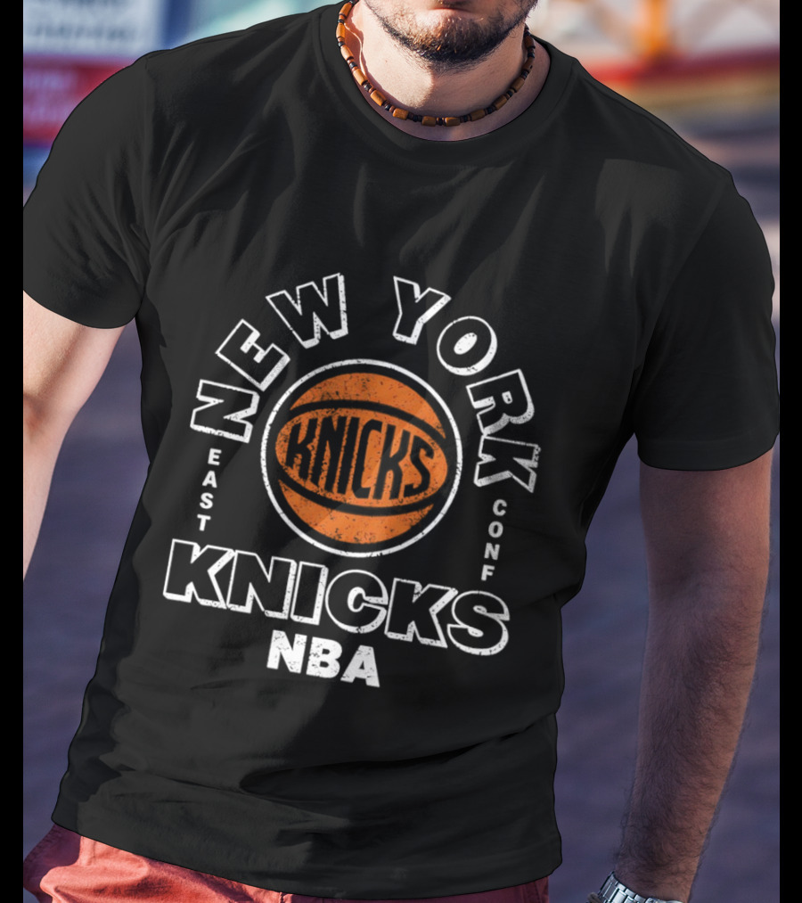 New York Knicks East Conf NBA Basketball T-Shirt